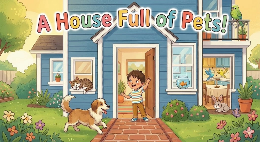 A House Full Of Pets!